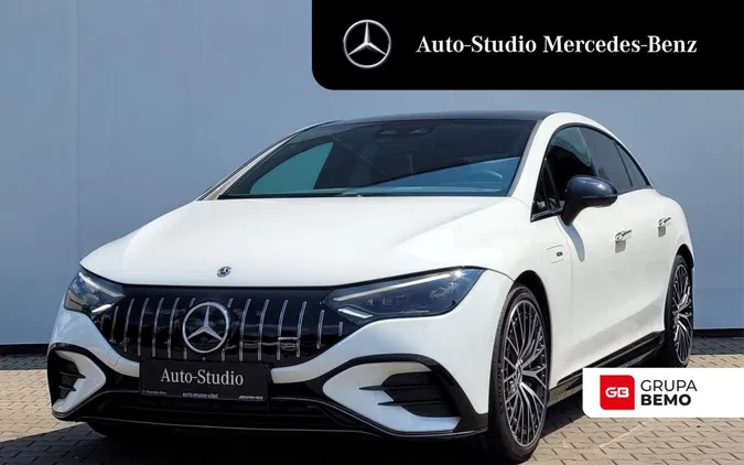 samochody osobowe Mercedes-Benz EQE cena 405000 przebieg: 5, rok produkcji 2022 z Łódź